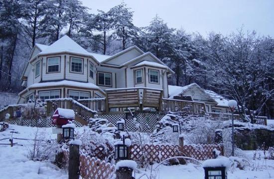 Fermata Pension Pyeongchang Esterno foto